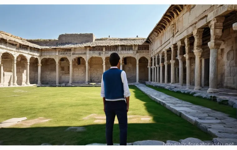 창의적 디지털 기술 활용 사례 - **AI-Enhanced Artistic Creation:**
    "A bright, futuristic art studio where a young adult artist, ...