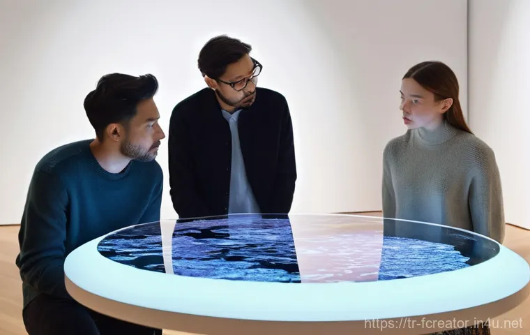 미래 크리에이터의 법적 이슈 - **Prompt:** A gender-neutral young adult, wearing smart casual attire such as a stylish blazer over ...