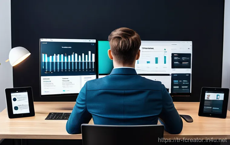 크리에이터의 브랜드 이미지 관리 - **Prompt:** A diverse group of content creators and their audience members, all adults and *fully cl...