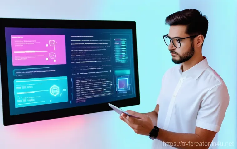 크리에이터의 브랜드 이미지 관리 - **Prompt:** A focused and composed male content creator in his early 30s, *dressed in smart business...